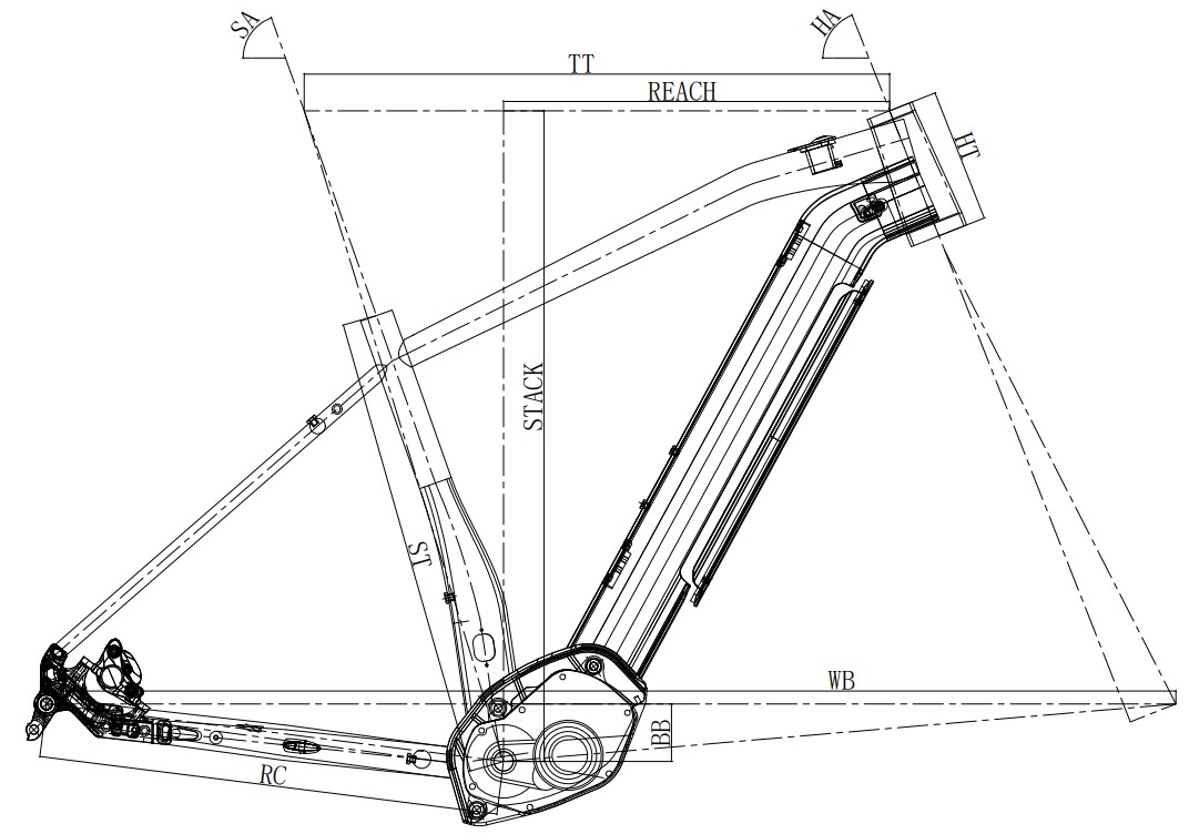 Carraro Bisiklet Ölçüler